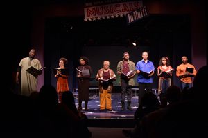 Doug Eskew, Debra Walton, Marva Hicks, Tine Fabrique, Jelani Alladin, Raun Ruffin, Dariilyn Castillo and Devin L. Roberts @ BroadwayWorld Doug Eskew, Debra Walton, Marva Hicks, Tine Fabrique, Jelani Alladin, Raun Ruffin, Da Photo