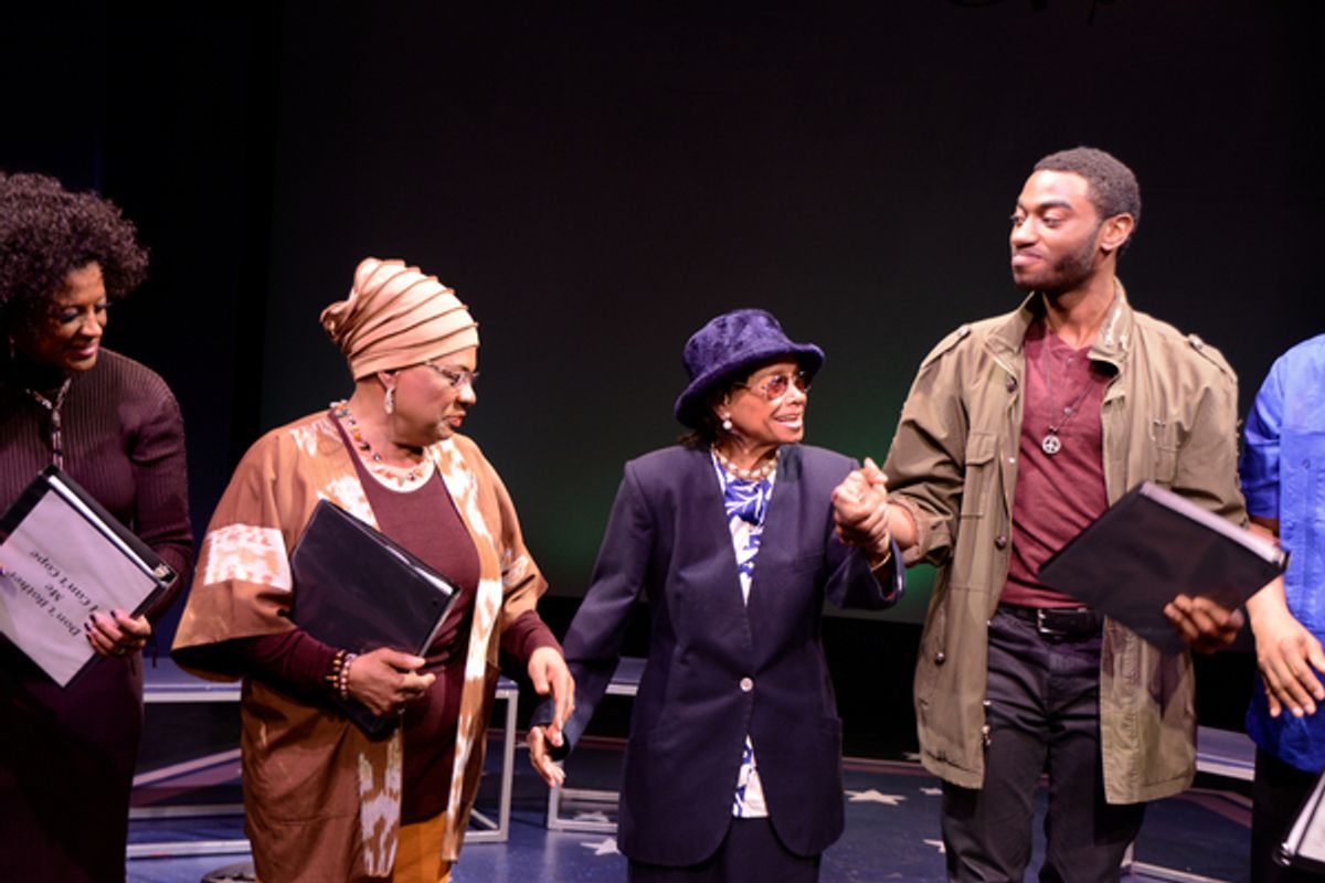 Marva Hicks, Tine Fabrique, Micki Grant and Jelani Aladin at 
