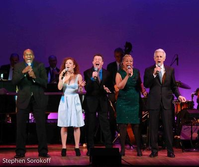 Everett Bradley, Solange Prat, Kevin Osborne, Vaneese Thomas, James Naughton Photo