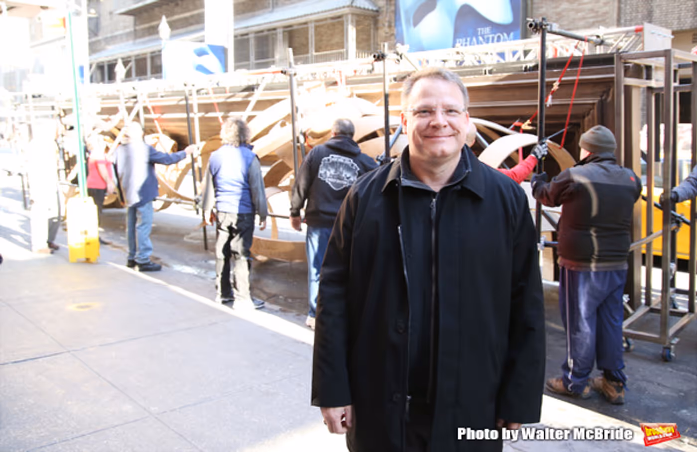 Photo Coverage: TUCK EVERLASTING Loads In at the Broadhurst Theatre! Image