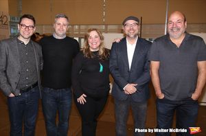 Tim Federle, Chris Miller, Claudia Shear, Nathan Tysen and Casey Nicholaw @ BroadwayWorld Tim Federle, Chris Miller, Claudia Shear, Nathan Tysen and Casey Nicholaw Photo