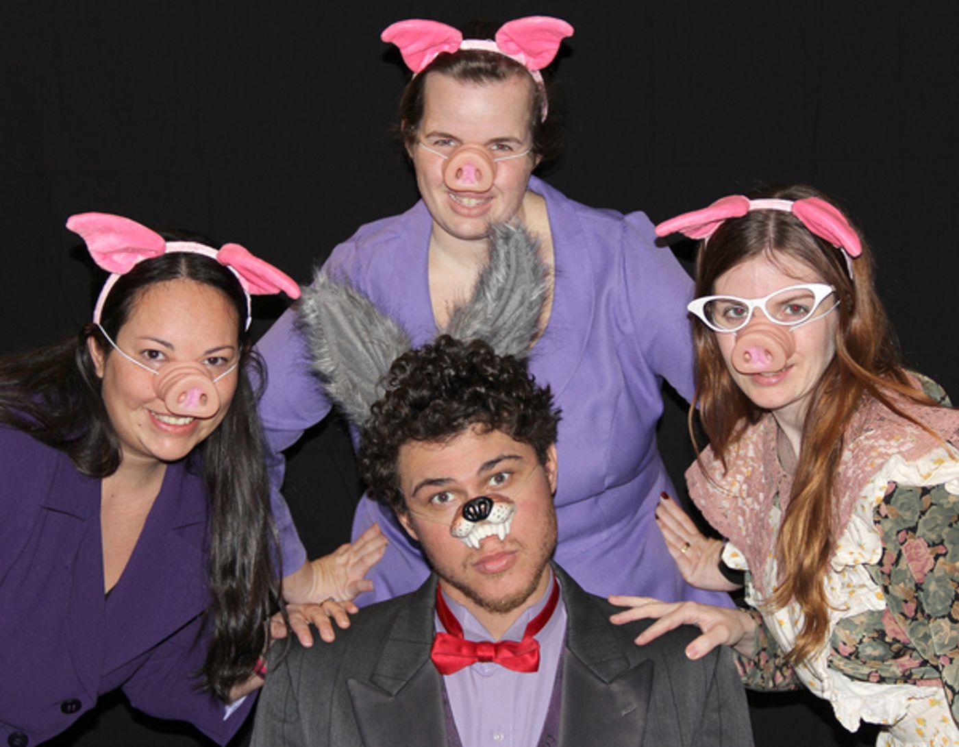 Photo Flash: Meet the Cast of THE TRUE STORY OF THE THREE LITTLE PIGS at Players Club of Swarthmore  Image