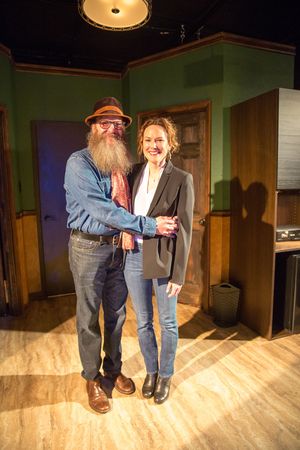 Mark Roberts (Uncle Jim) and Sarah Lemp (Sharon) Photo