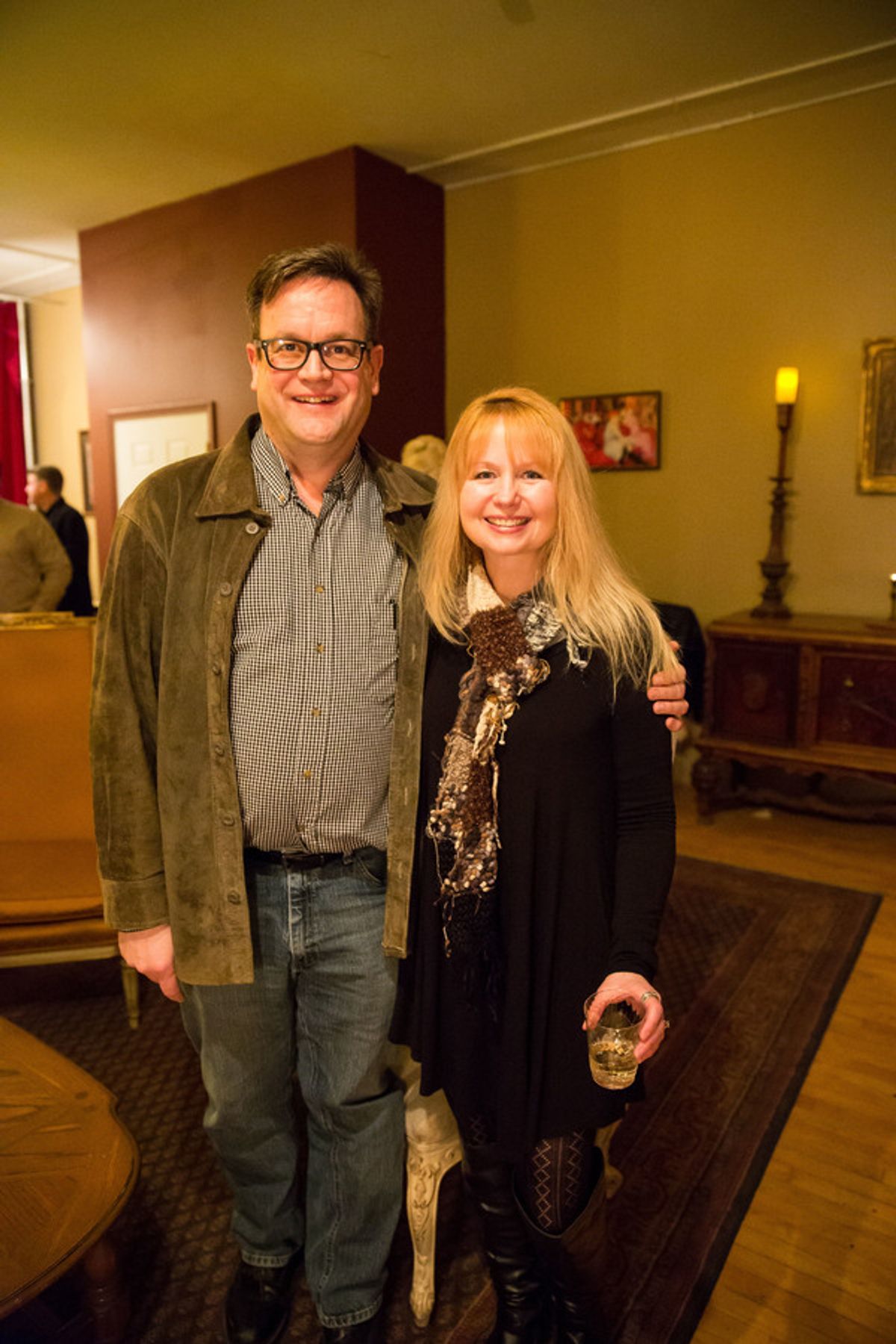 Chuck Gessert (Producer) and Patty Bird at 