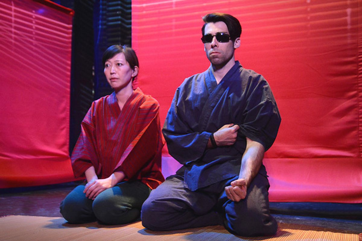 Mika Santoh and Anthony Gros at 