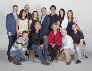 The cast and creative team of RAIN at The Old Globe Photo