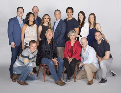 The cast and creative team of RAIN at The Old Globe Photo