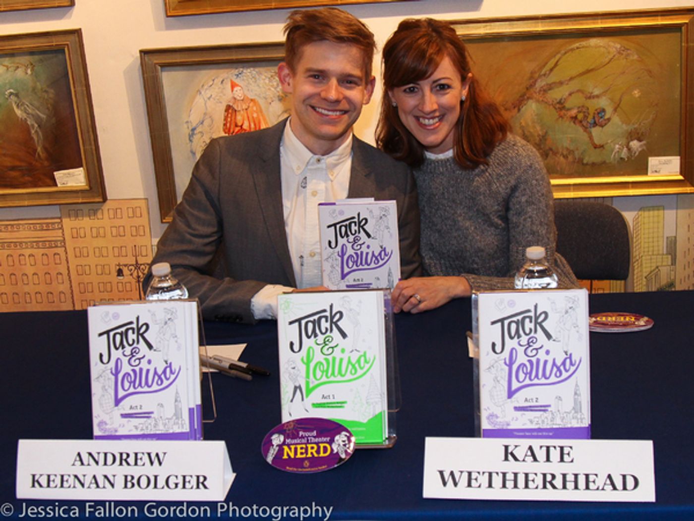 Photo Coverage: Andrew Keenan-Bolger & Kate Wetherhead Celebrate the Release of JACK AND LOUISA: ACT 2  Image