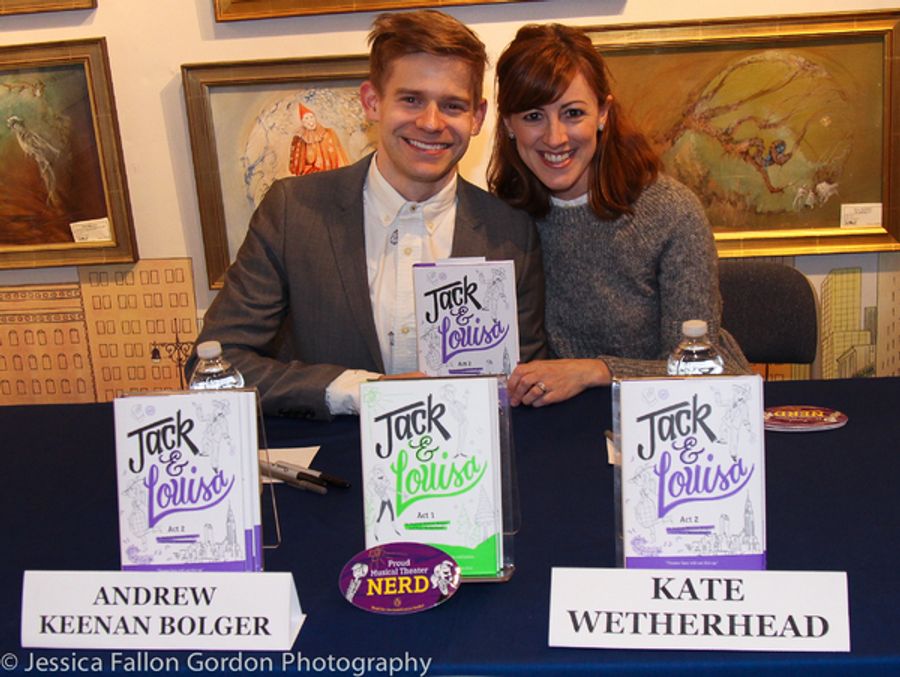 Photo Coverage: Andrew Keenan-Bolger & Kate Wetherhead Celebrate the Release of JACK AND LOUISA: ACT 2 Image