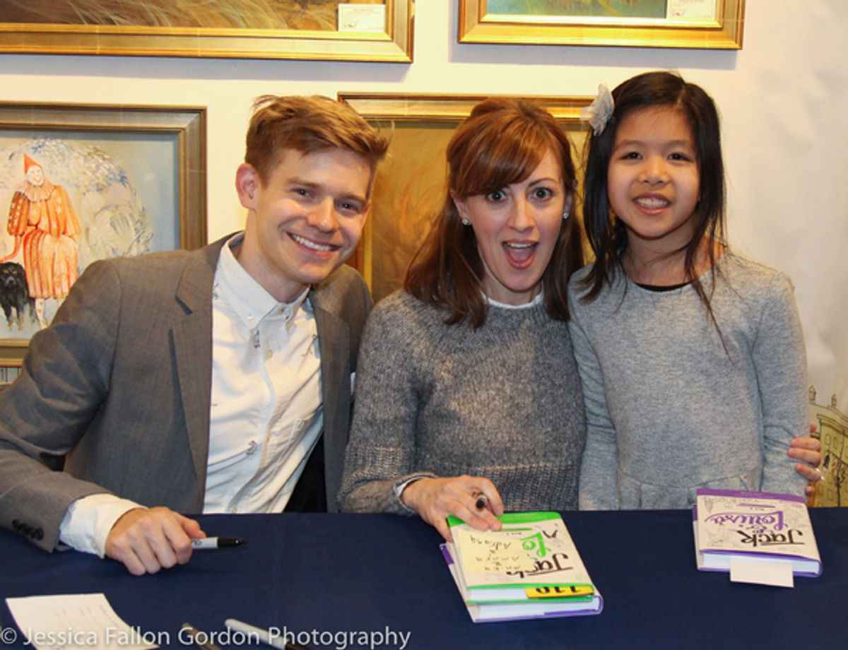 Andrew Keenan-Bolger, Kate Wetherhead and Kitana Rojanatavorn at 