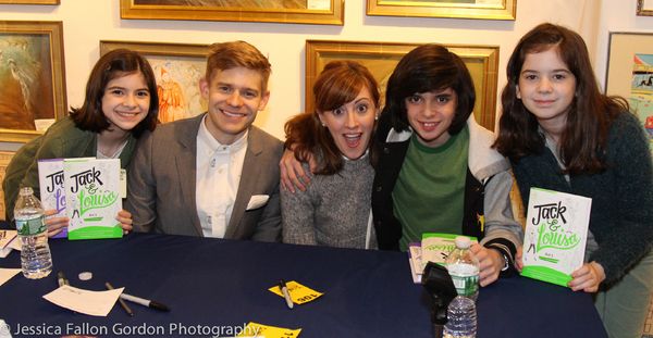 Gabriella Pizzolo, Andrew Keenan-Bolger, Kate Wetherhead, Oscar Williams and Gillian  Photo
