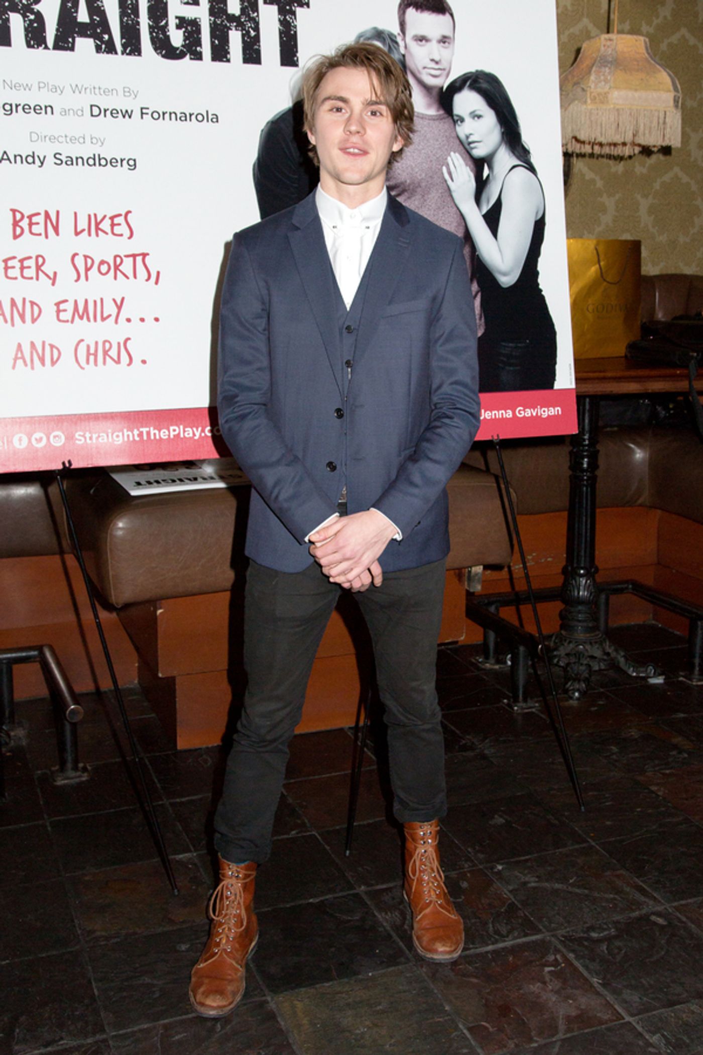 Photo Coverage: STRAIGHT's Jenna Gavigan, Jake Epstein & Thomas E. Sullivan Celebrate Opening Night Photo Coverage: STRAIGHT's Jenna Gavigan, Jake Epstein & Thomas E. Sullivan Celebrate Opening Night Image