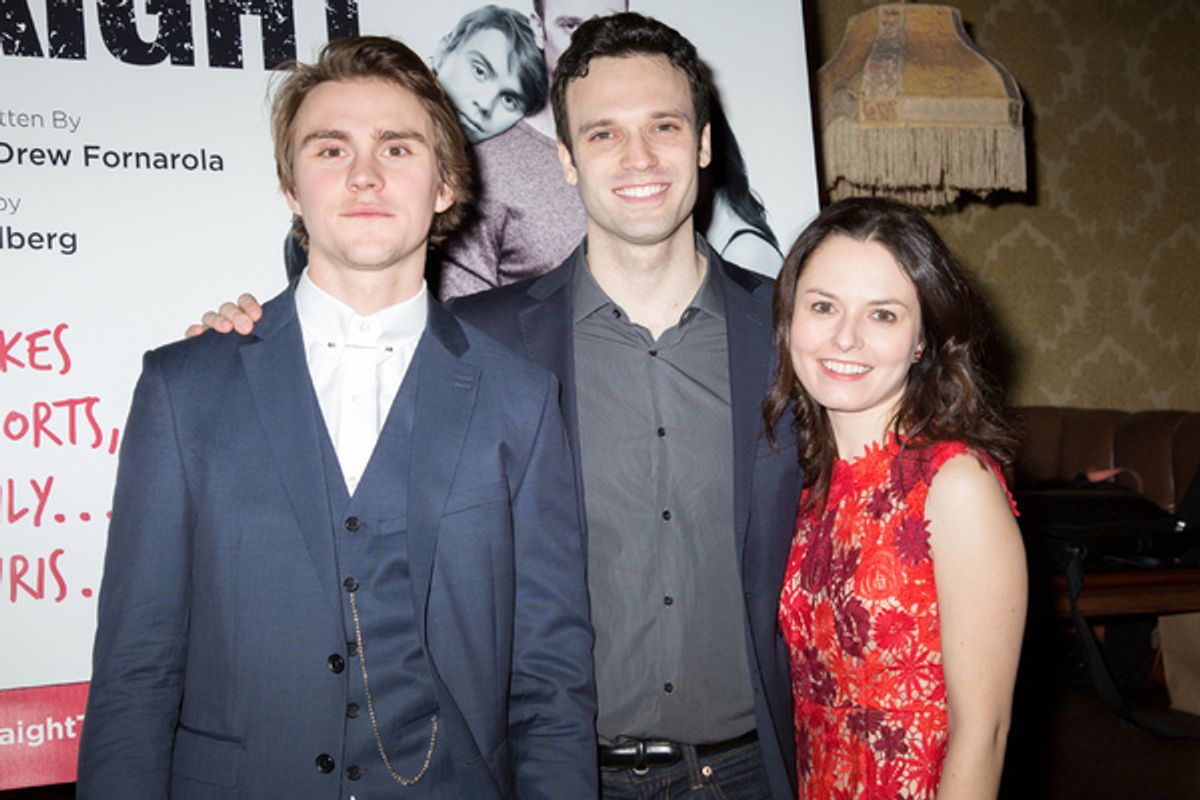 Thomas E. Sullivan, Jake Epstein, Jenna Gavigan at 