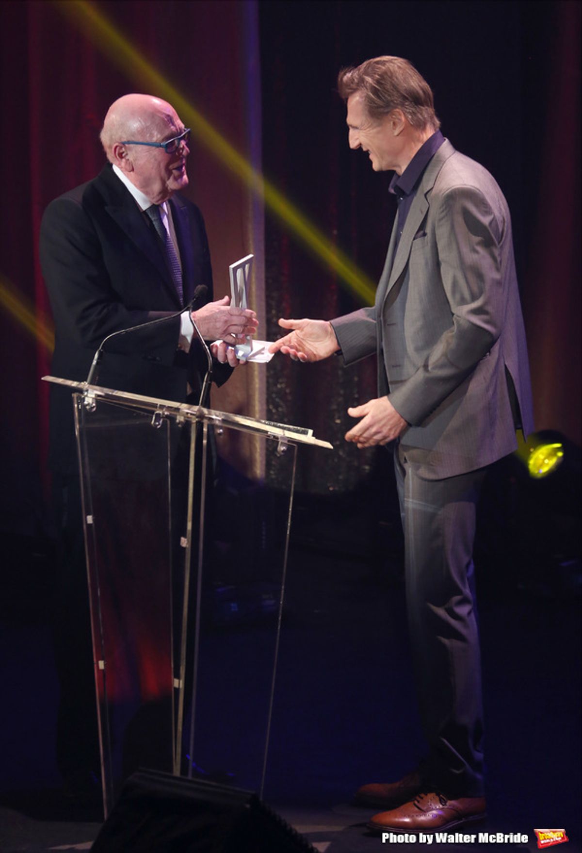 Thomas E. Tufts and Liam Neeson  at 