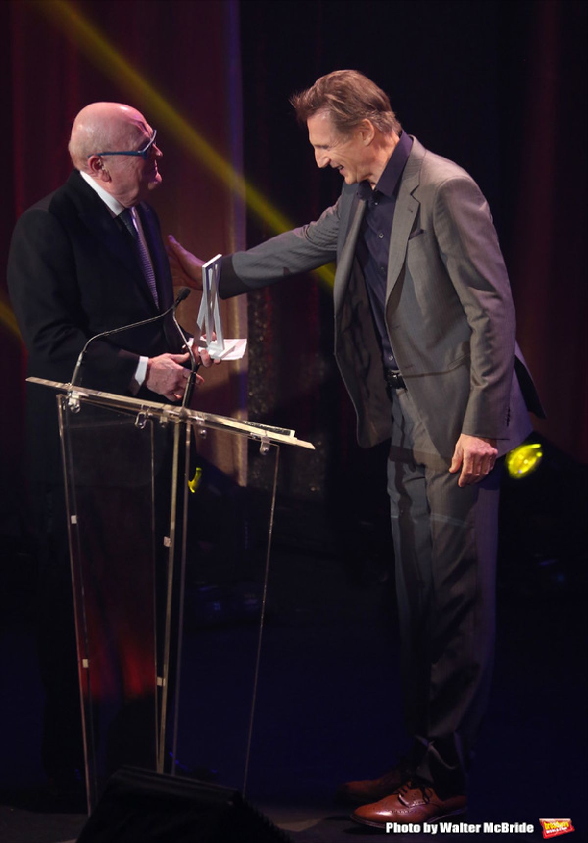 Thomas E. Tufts and Liam Neeson  at 