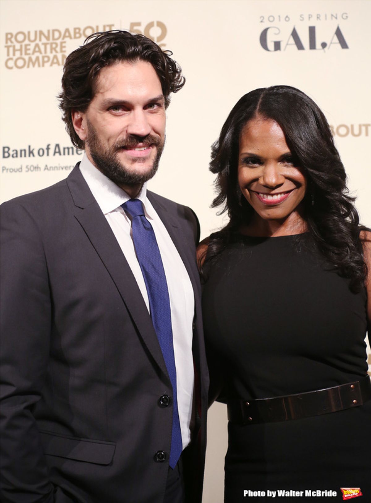 Will Swenson and Audra McDonald  at 