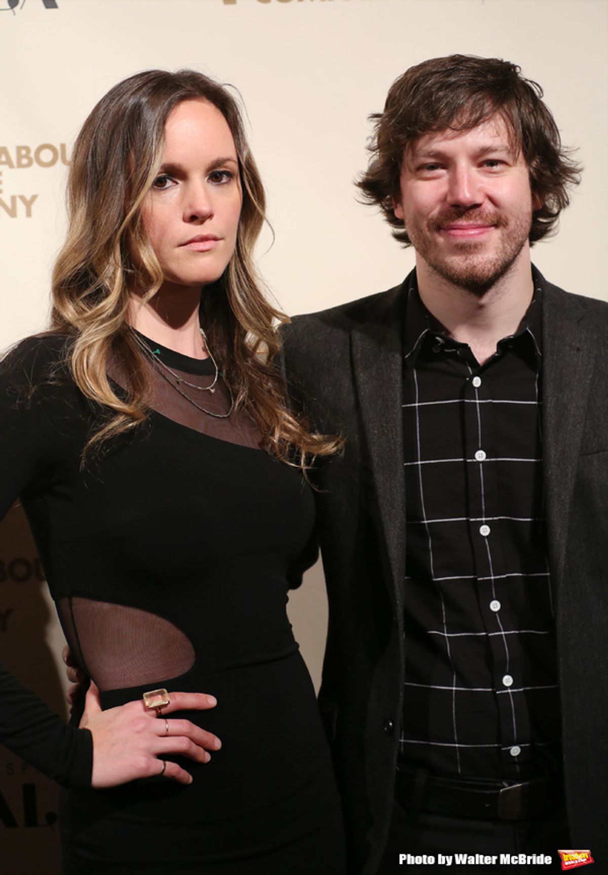 John Gallagher Jr. and guest  at 