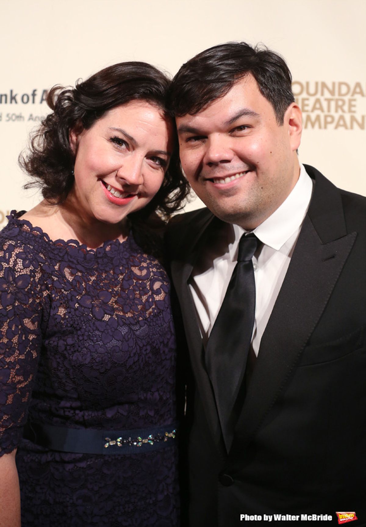 Kristen Lopez and Robert Lopez at 
