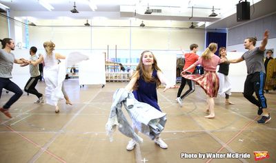 Sarah Charles Lewis and cast  Photo