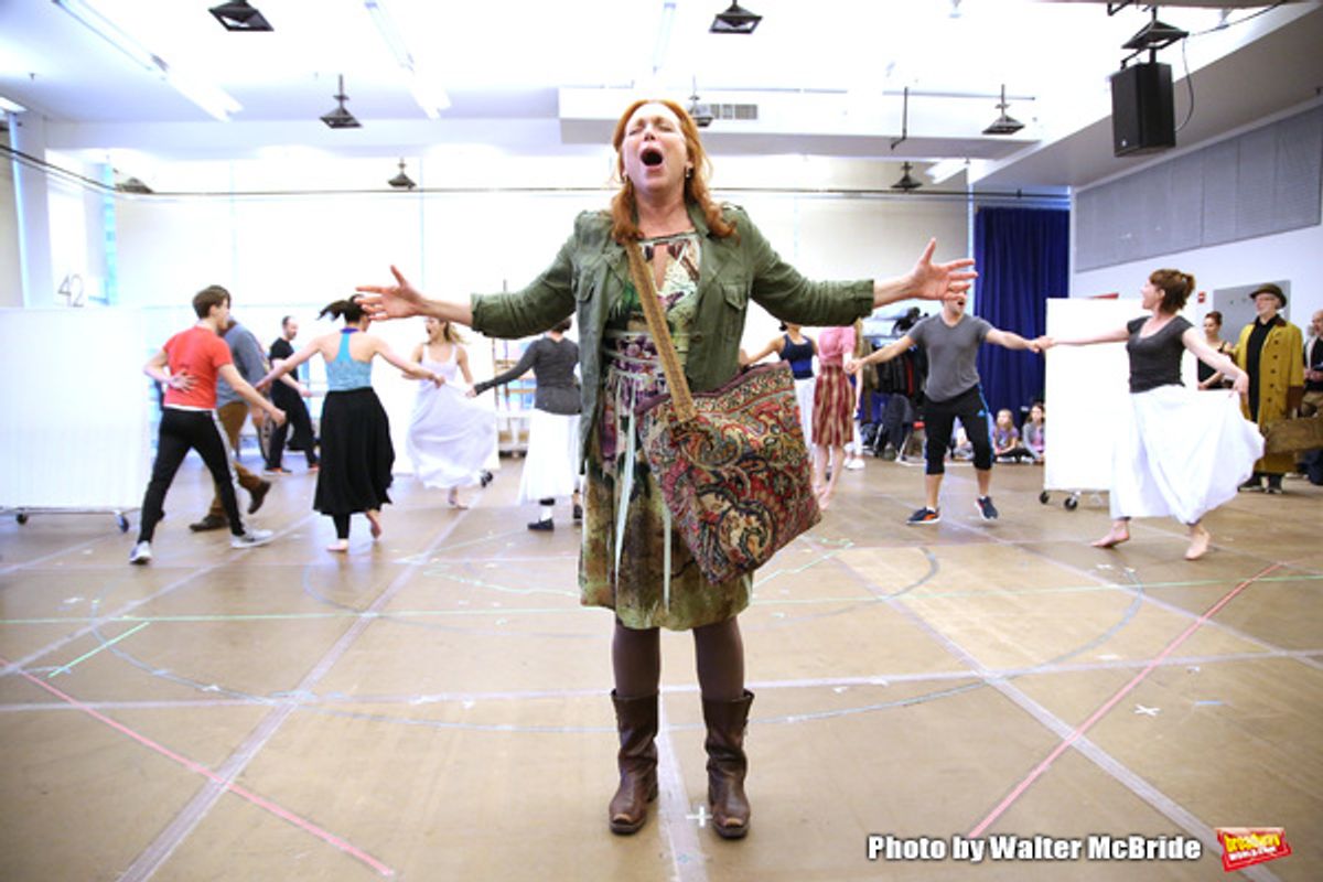 Carolee Carmello and cast  at 