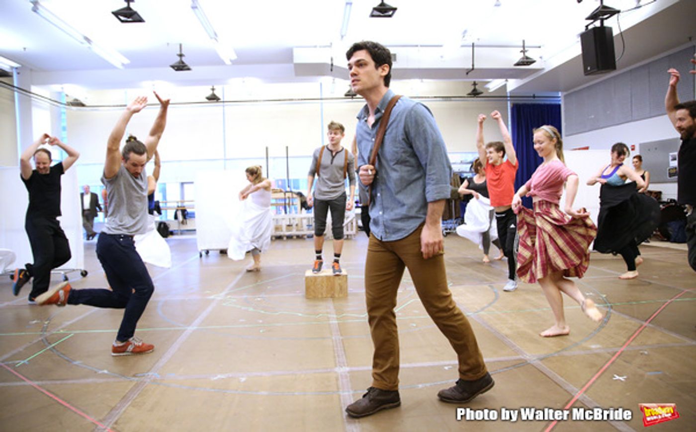Photo Coverage: Discover the Magic! Go Inside the Rehearsal Room for TUCK EVERLASTING w/ Sarah Charles Lewis, Andrew Keenan-Bolger & More!  Image