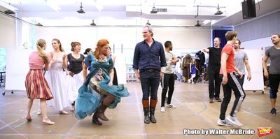 Michael Park and Carolee Carmello with cast  Photo