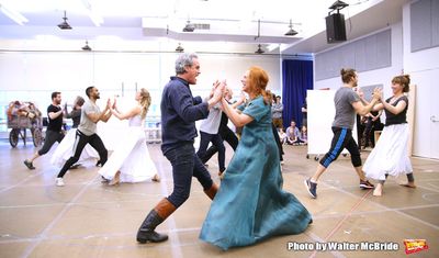 Michael Park and Carolee Carmello with cast  Photo