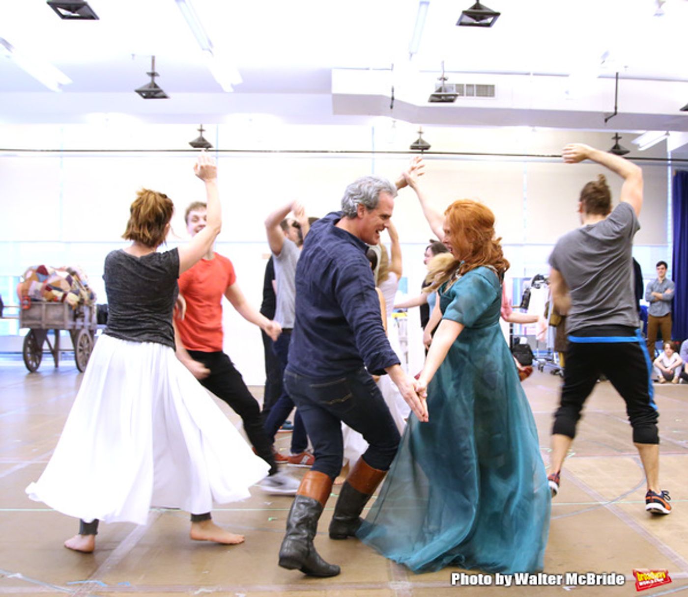 Photo Coverage: Discover the Magic! Go Inside the Rehearsal Room for TUCK EVERLASTING w/ Sarah Charles Lewis, Andrew Keenan-Bolger & More!  Image