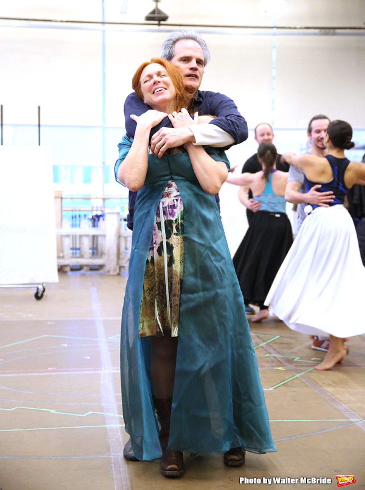 Carolee Carmello and Michael Park  at 