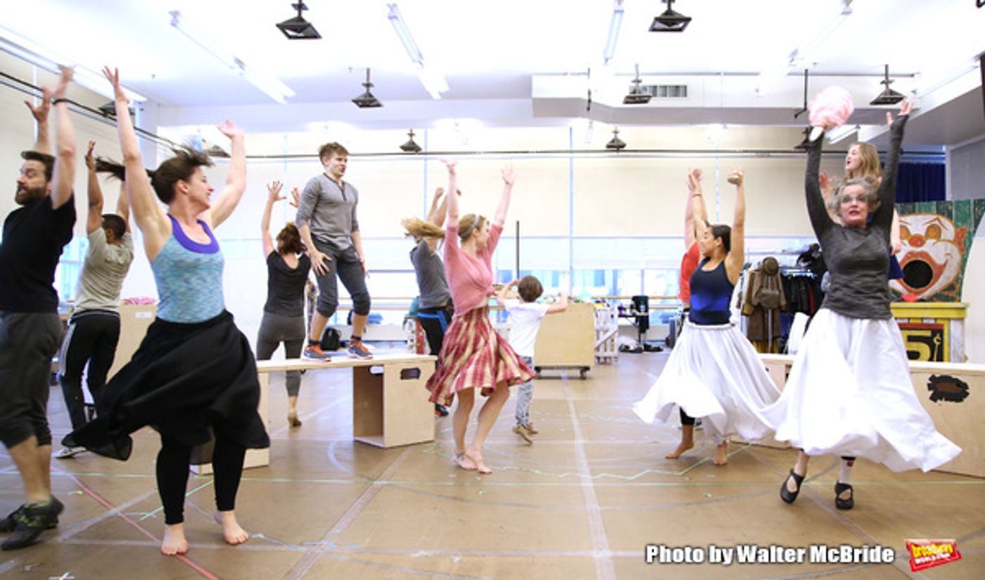 Photo Coverage: Discover the Magic! Go Inside the Rehearsal Room for TUCK EVERLASTING w/ Sarah Charles Lewis, Andrew Keenan-Bolger & More!  Image