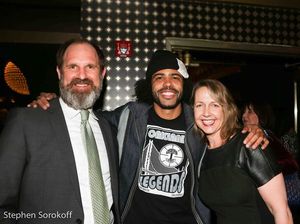 D. Michael Dvorchak, Daveed Diggs, Monica Horan @ BroadwayWorld D. Michael Dvorchak, Daveed Diggs, Monica Horan Photo
