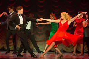 Christopher Tierney and Jenny Winton with Company @ BroadwayWorld Christopher Tierney and Jenny Winton with Company Photo