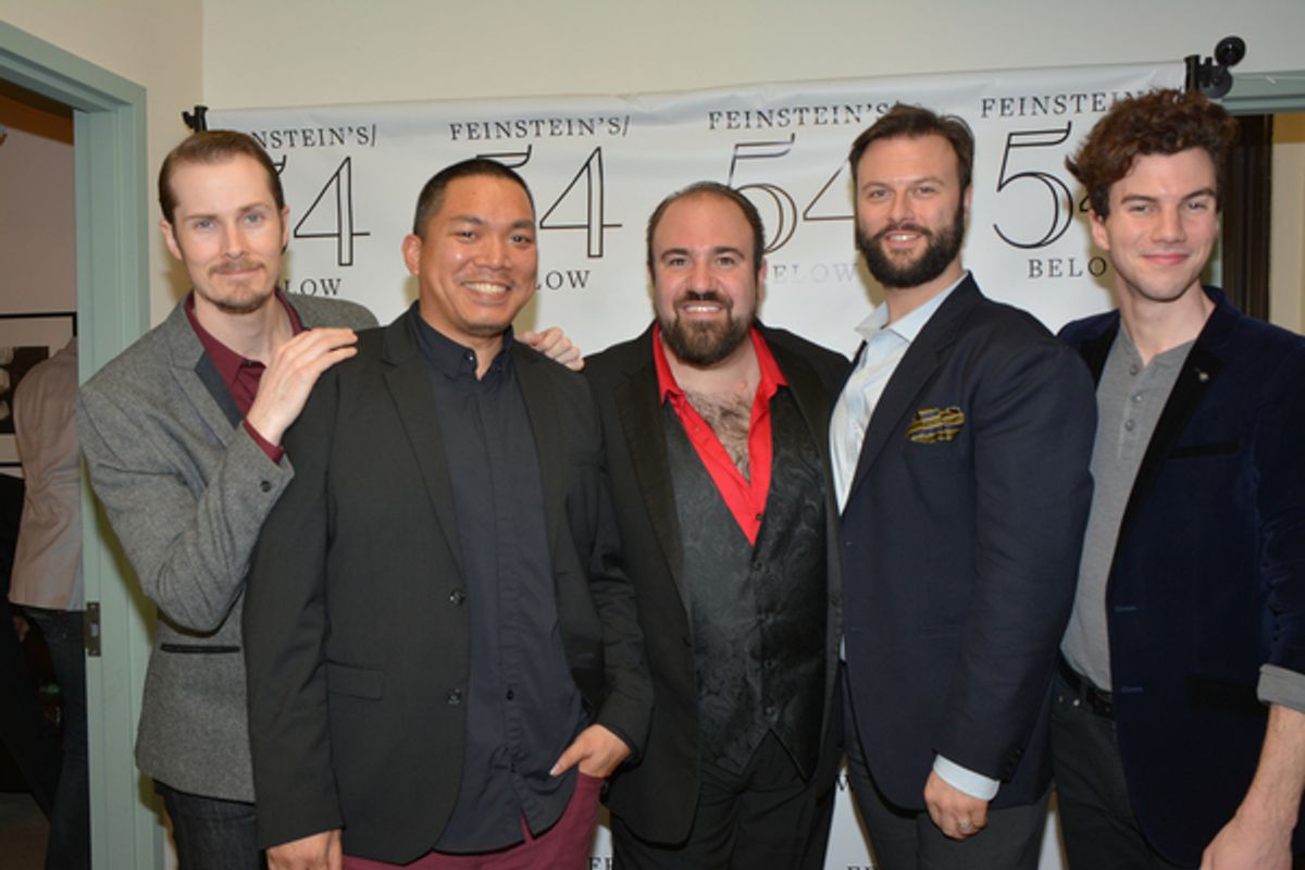 Michael Padgett, Adam Shapiro, Edward Miskie and Matt McLean at 