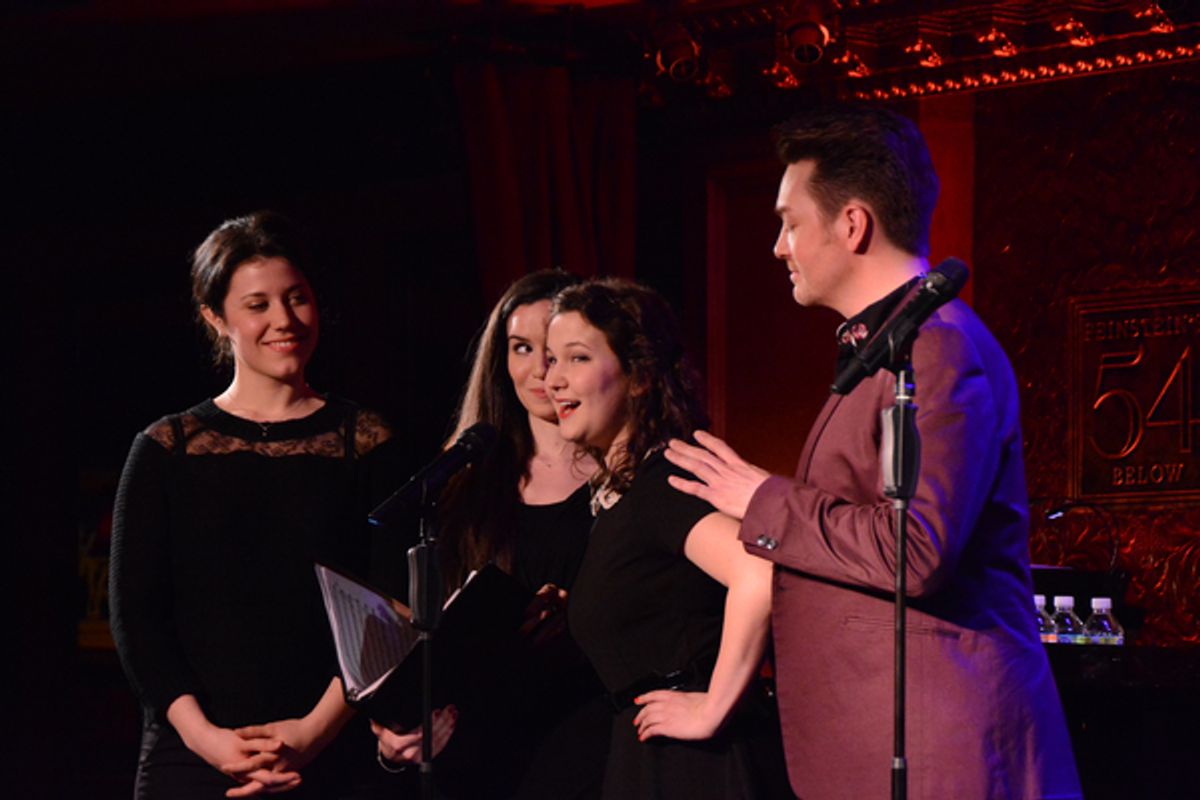 Renee Gagner, Samantha, Madeline Hamlet and Brian Charles Rooney at 