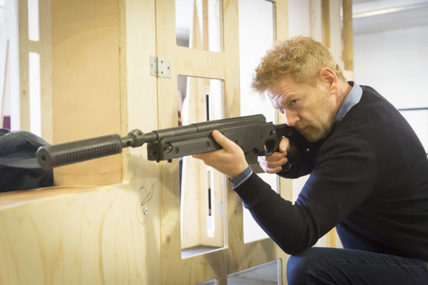 Photo Flash: In Rehearsal with Kenneth Branagh, Rob Brydon and More for THE PAINKILLER  Image