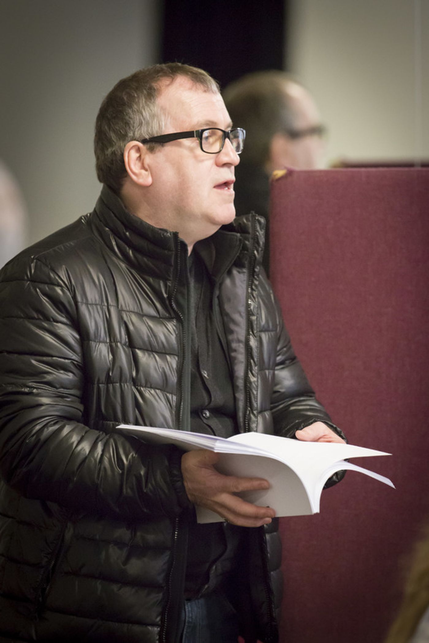 Photo Flash: In Rehearsal with Kenneth Branagh, Rob Brydon and More for THE PAINKILLER  Image