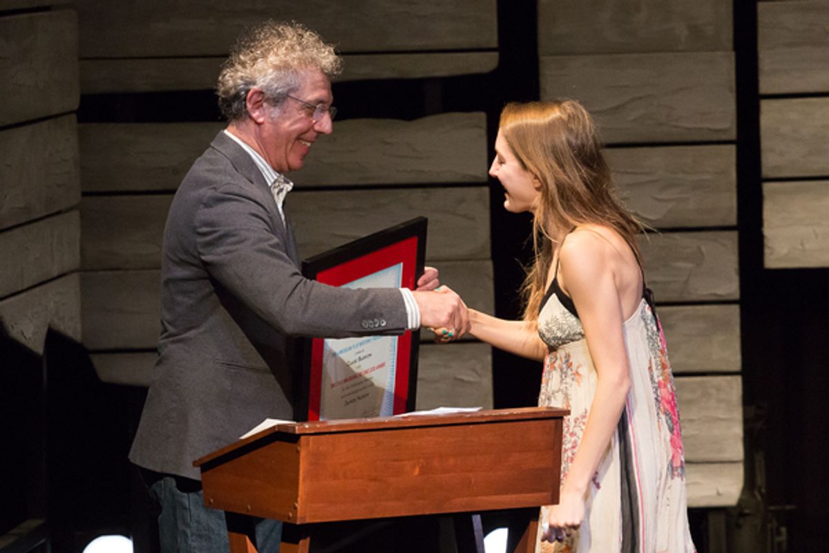 Eric Bogosian and Clare Barron at 