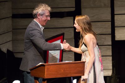 Eric Bogosian and Clare Barron Photo