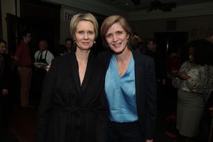Cynthia Nixon and Ambassador Samantha Power Photo