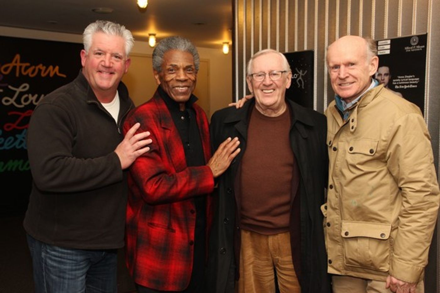 Photo Flash: Andre De Shields and More Visit Len Cariou at BROADWAY AND THE BARD  Image
