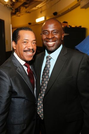Celebrity judge Obba Babatunde and emcee Gary Anthony Williams @ BroadwayWorld Celebrity judge Obba Babatunde and emcee Gary Anthony Williams Photo