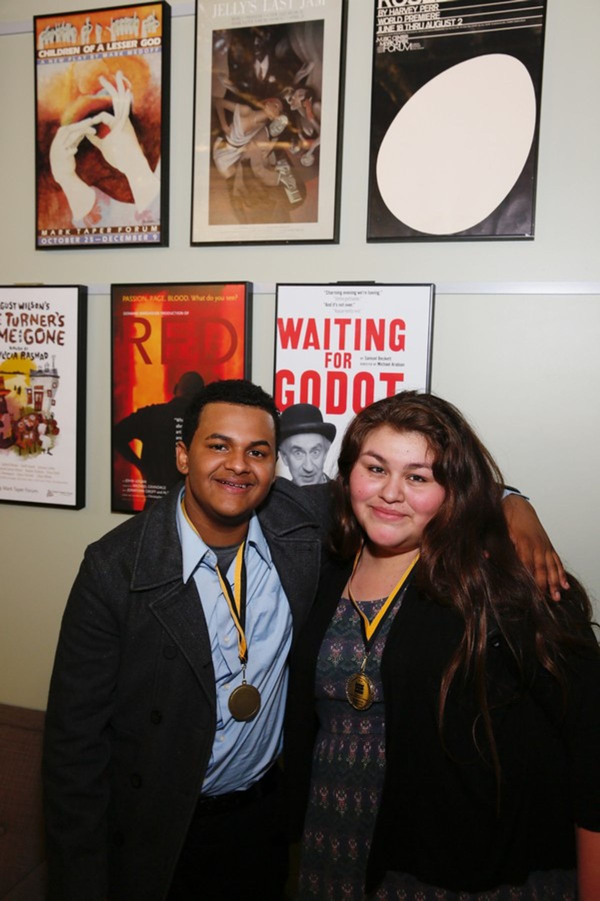 Samuel Christian and Damaris Vizvett at 