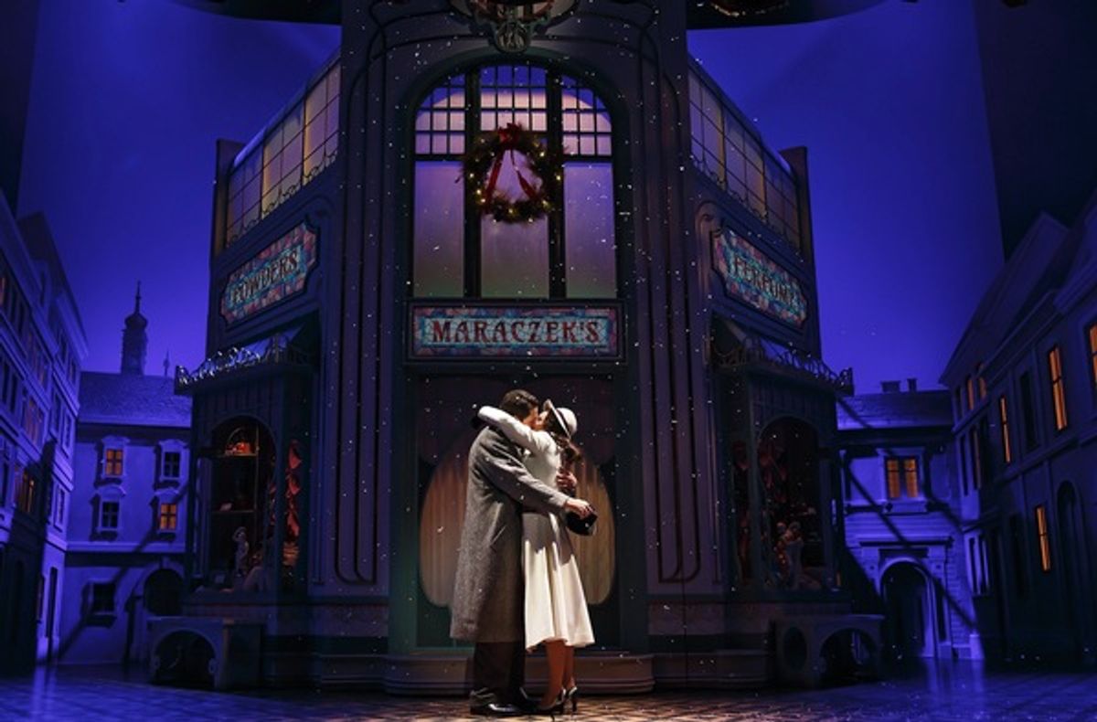 Laura Benanti, Zachary Levi at 