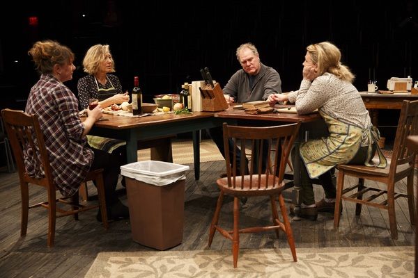 Amy Warren, Meg Gibson, Jay O. Sanders, and Lynn Hawley Photo