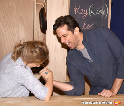 Jessie Mueller and Nick Cordero  Photo