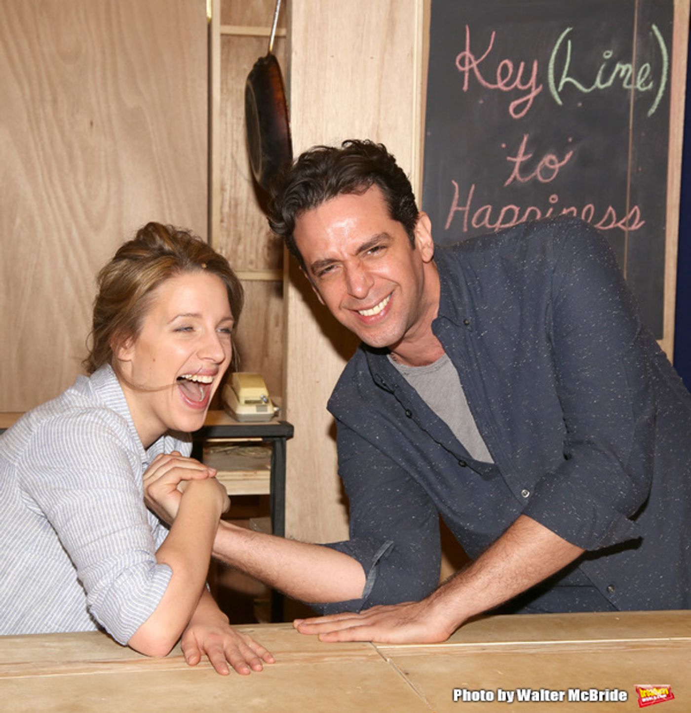 Photo Coverage: In Rehearsal with Sara Bareilles, Jessie Mueller & the Full WAITRESS Gang!  Image