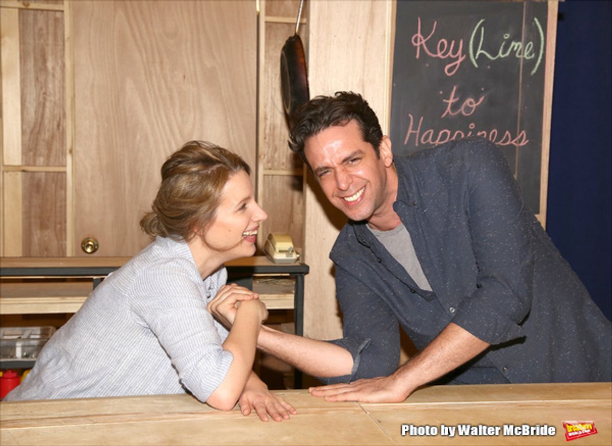 Jessie Mueller and Nick Cordero   at 