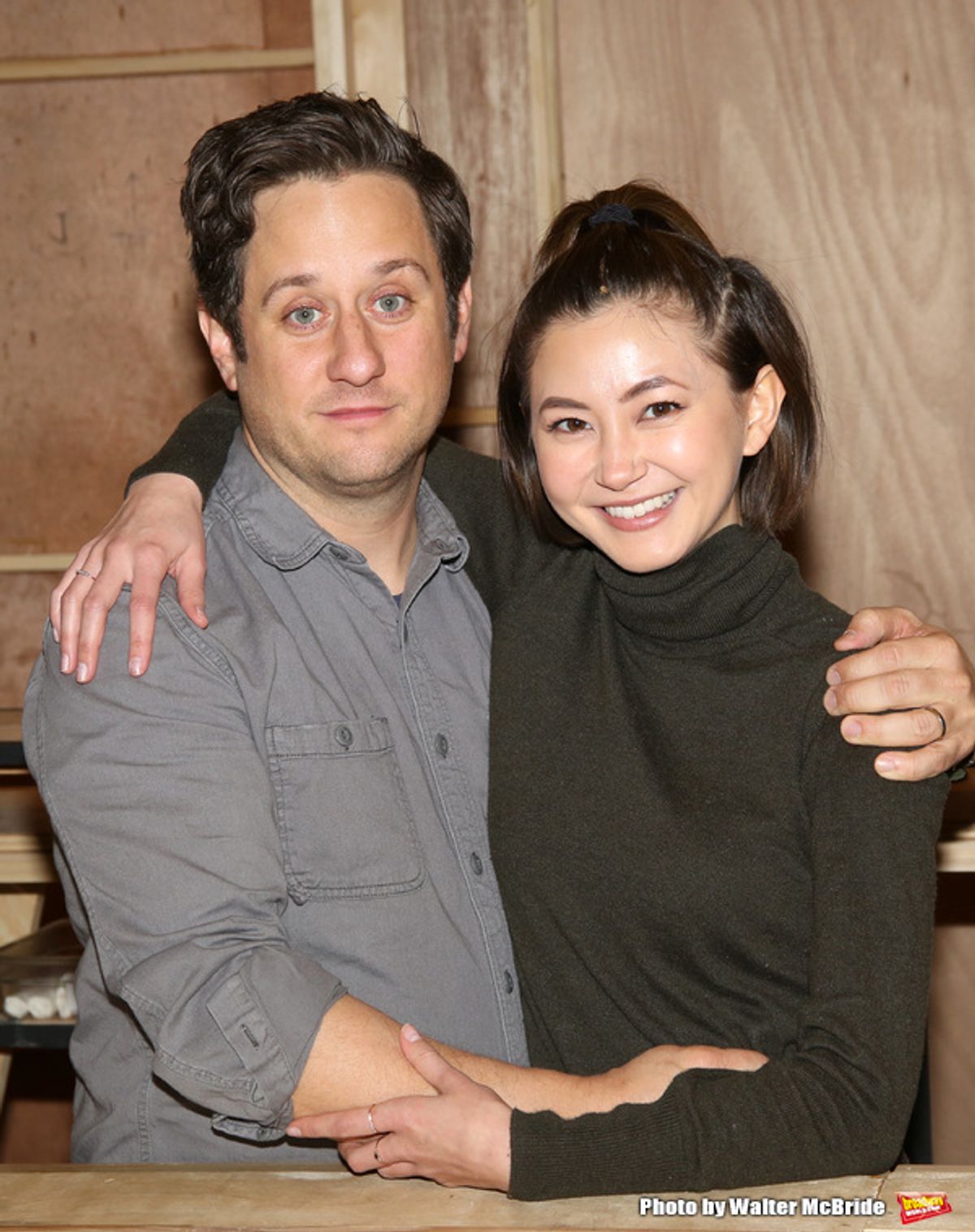 Christopher Fitzgerald and Kimiko Glenn  at 