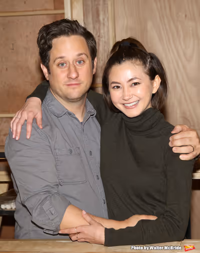 Christopher Fitzgerald and Kimiko Glenn  Photo