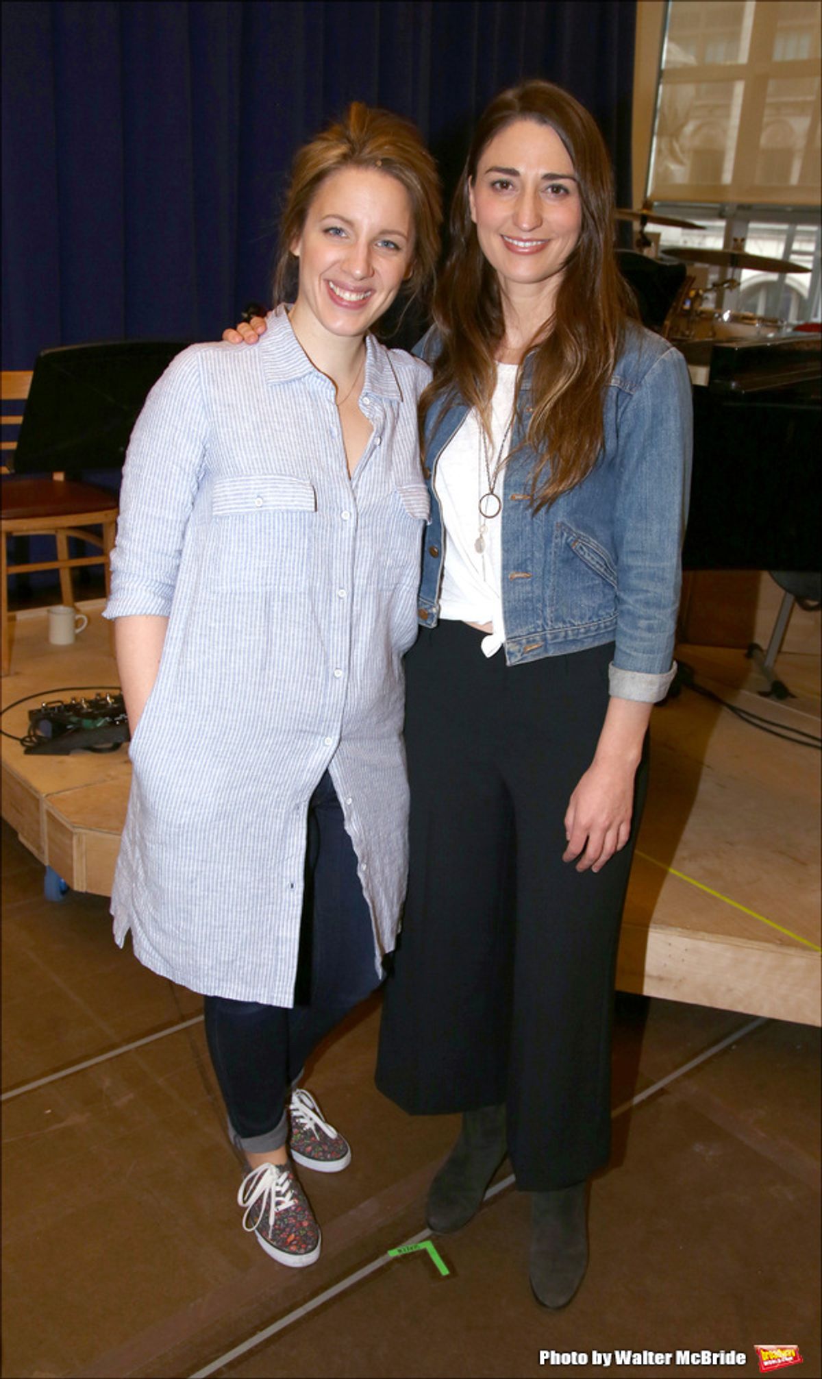 Jessie Mueller and Sara Bareilles  at 